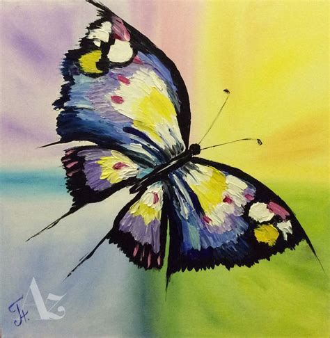 Butterfly By Natalya Plakhotnik Original Painting For Sale Online