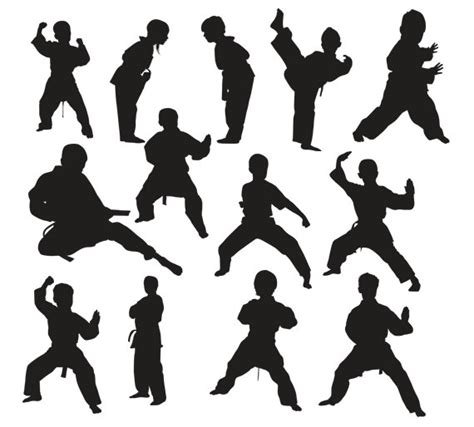 Karate Pants Kids Silhouette Clipart 20 Free Cliparts