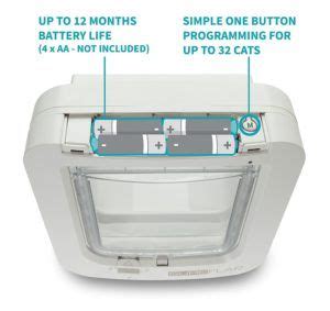 It will only allow your cat access to your home and will it's a wise idea to go with a bigger microchip cat door even if you have a kitten or smaller cat. SureFlap Microchip Cat Door Review in 2020 | Cat door, Cat ...