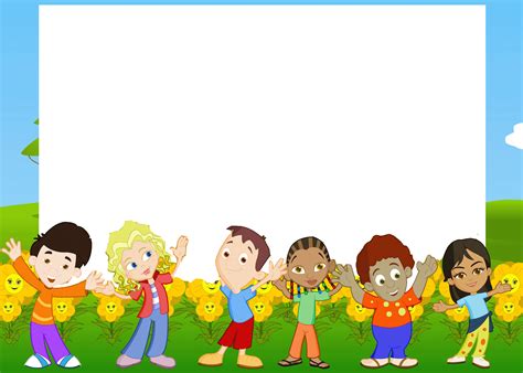 Ppt Wallpaper For Children Kids Background Kids Clipart Cartoon