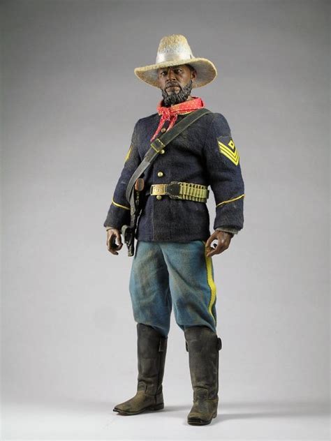 Us Cavalry 1st Sergeant 1880 Buffalo Soldier American Indian Wars
