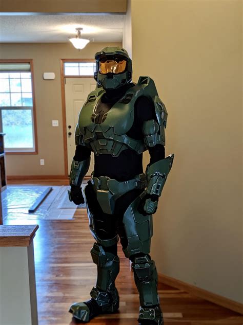 Tv series based on the video game 'halo'. Just finished my Halo-ween costume. Halo 3's MK VI is ...