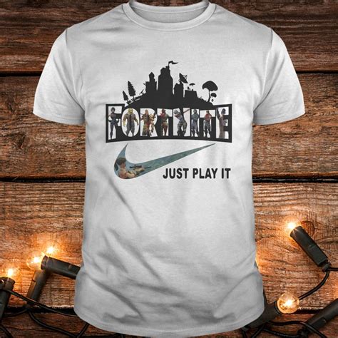 Fortnite Battle Royale Nike Just Play It Shirt Hoodie Sweater