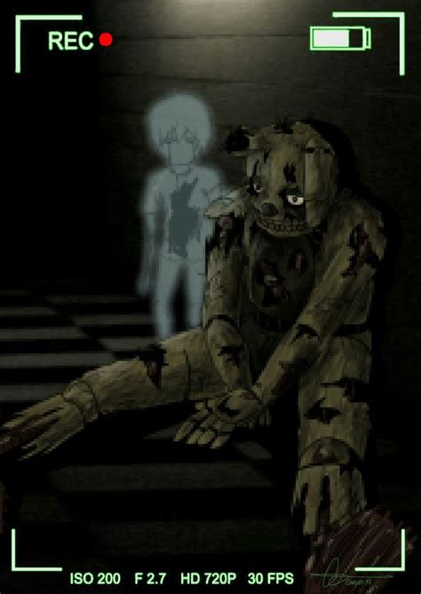 Fnaf 3 Springtrap And Child Spirit Fun Art On Deviantart Fnaf Memes