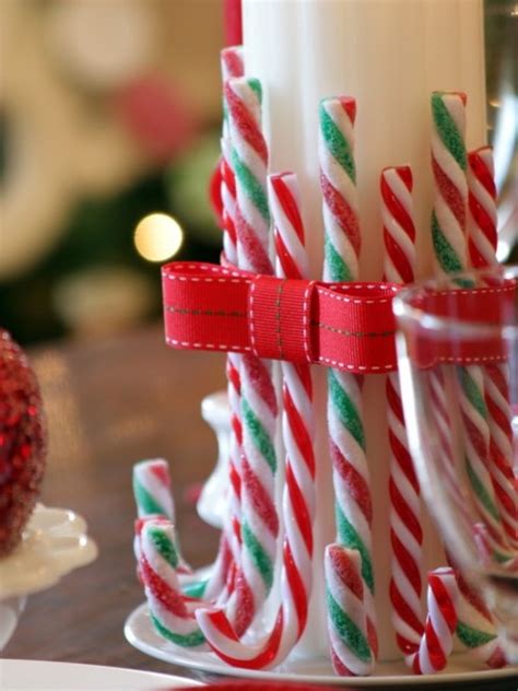 create  holiday atmosphere  diy christmas table centerpieces