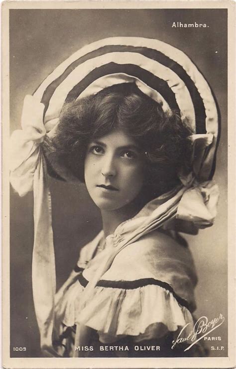 Possible Tiller Girl Bertha Oliver Connection Made From Performance At Alhambra And