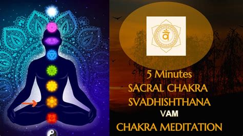 Vam Chanting Sacral Chakra Mins Seed Mantra Chakra Meditation Youtube