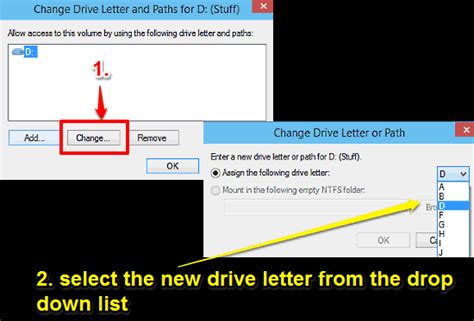 How To Change Drive Letters In Windows 10