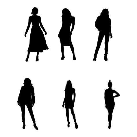 People Silhouettes Vector 2882046 Vector Art At Vecteezy