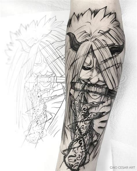 Reaper Death Seal Tattoo Design Template