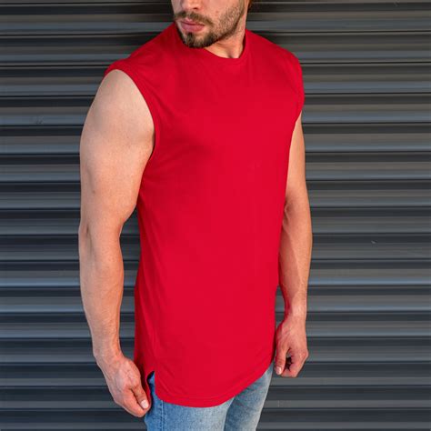 men-s-basic-sleeveless-t-shirt-in-red