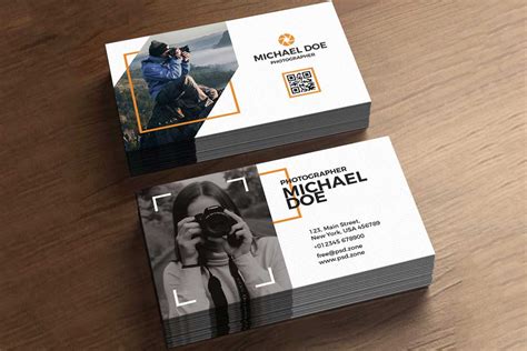 Download This Free Photography Business Card Template Designhooks