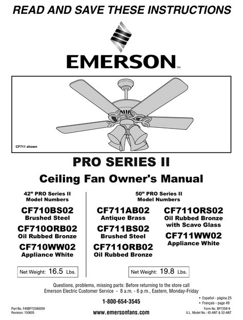 Emerson Model Cks1702 Manual