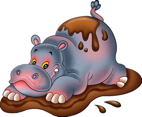 Hippo Clipart Swimming Hippo Swimming Transparent Free For Download On