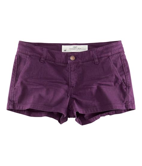Lyst Handm Shorts In Purple