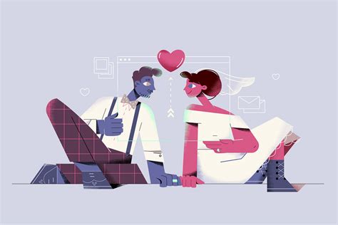 Renderforest blog illustrations on Behance