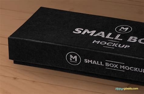 Download Small Black Box Free Mock-Up » Design a Lot
