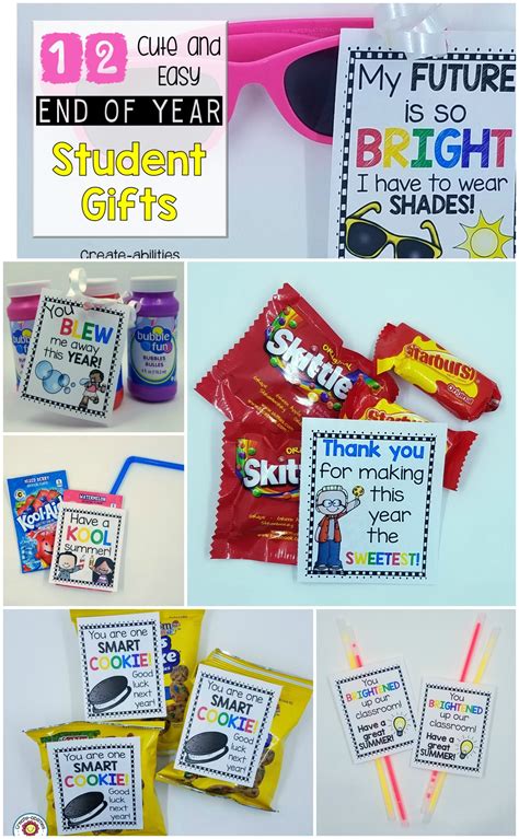 We all know many students who are overachievers and will receive more than one medal…hence the 20+. End of Year Student Gifts (With images) | Student gift ...