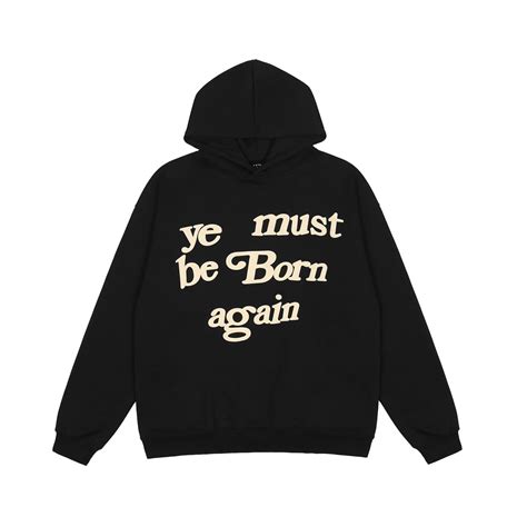 Kanye West Ye Must Be Born Again Hoodie Free Shipping