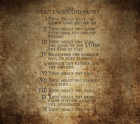 The Ten Commandments Wallpapers Wallpaper Cave