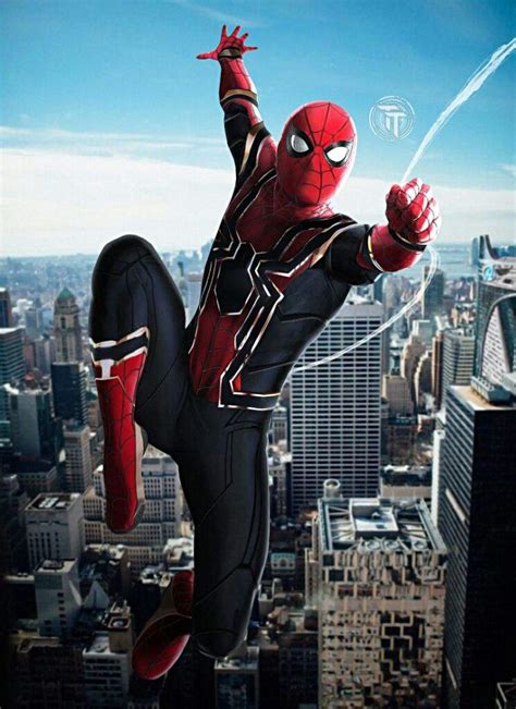Spider Man New Suit Infinity War Malaypopo