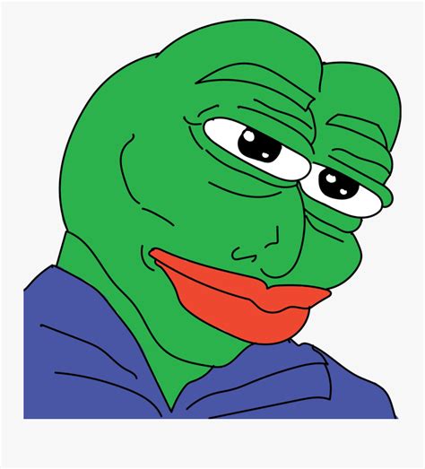 Handsome Pepe Emojis Para Discord Pepe Free Transparent Clipart