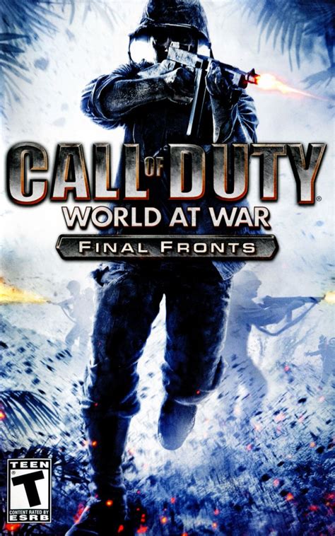 Call of Duty: World at War - Final Fronts (2008) PlayStation 2 box