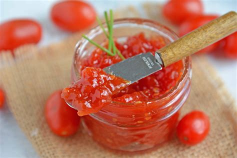Best Tomato Jam Tangy And Sweet Homemade Jam Recipe