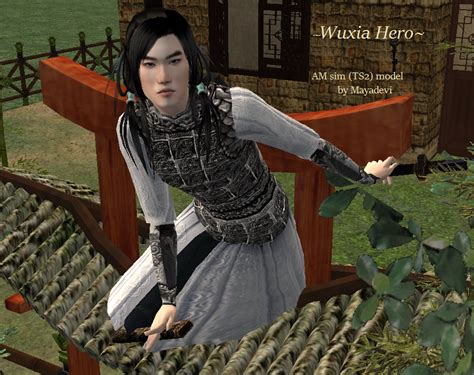 The Sims 2 Time Travel Ts2 Am Sim Model Chinese Wuxia Hero