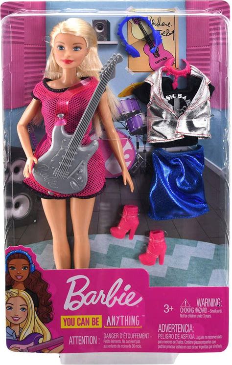 Barbie Rockstar Doll And Accessories Set Doll Accessories Barbie