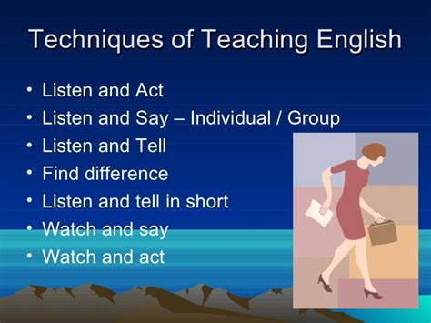 Methods Approaches And Techniques Of Teaching English