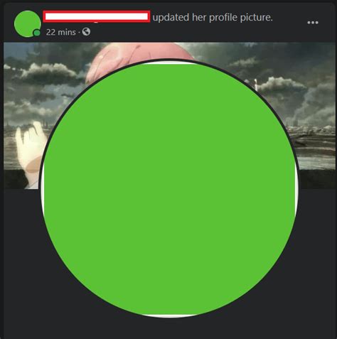 Whats Up With All Green Profile Pictures On Facebook Outoftheloop