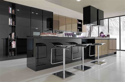Aran cucine designs luxurious italian kitchen cabinets combined with modern technology and functionality that caters to your unique lifestyle. 18 Black Kitchen Designs For Everyone Who Thinks Outside ...