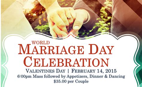 World Marriage Day Celebration