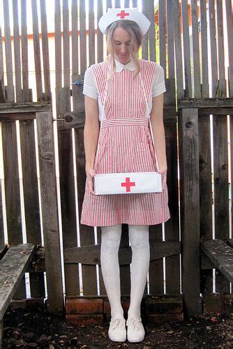 Cute Candy Striper Candy Striper Future Costume Nurse Costume