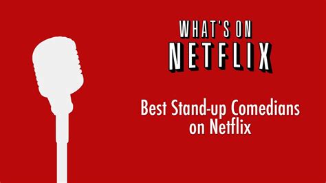 Top 5 British Stand Up Comedians On Netflix Youtube
