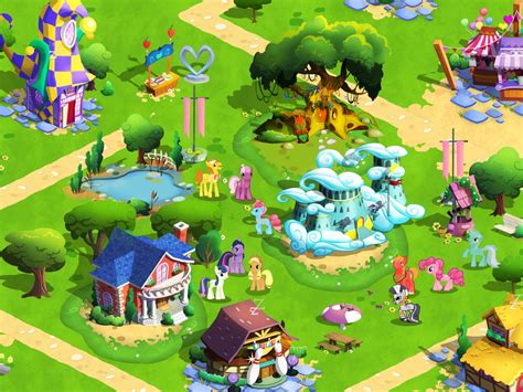Build Your Dream Ponyville In Gamelofts My Little Pony Toucharcade