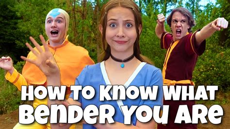 How To Know What Bender You Are Avatar The Last Airbender Acordes