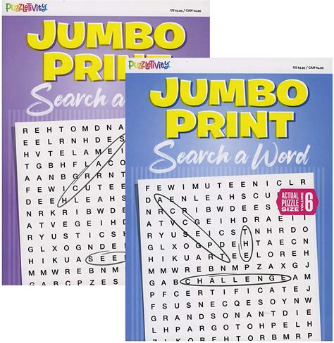 Bazic Jumbo Print Word Search The Stationery Store And Authorized