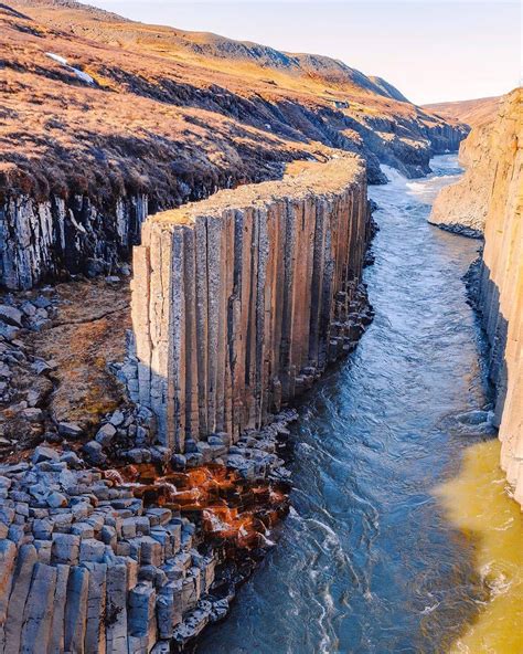Amazing Basalt Canyon In Iceland Photo By H0rdur Geology Science