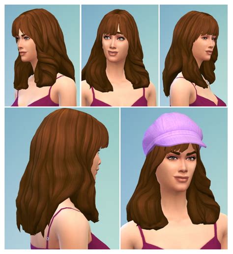 Claire Hair At Birksches Sims Blog Sims 4 Updates