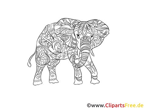 Malvorlage Indischer Elefant Kostenlose Ausmalbilder Zum Ausdrucken