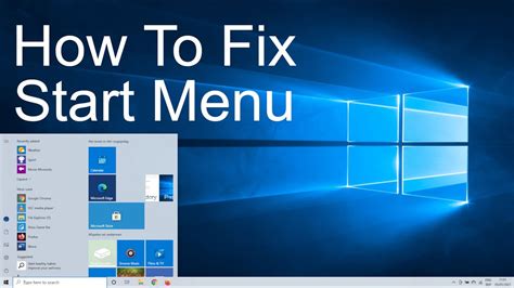 Fix Start Menu And Taskbar Icons Not Working In Windows 10 After