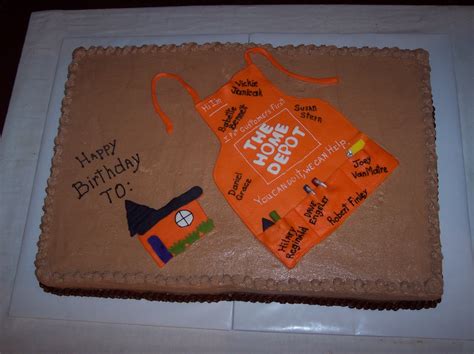 Cakes By Lynne Home Depot Employees Birthday Cakes