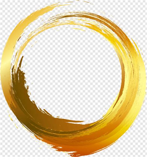 Gold Circle Png