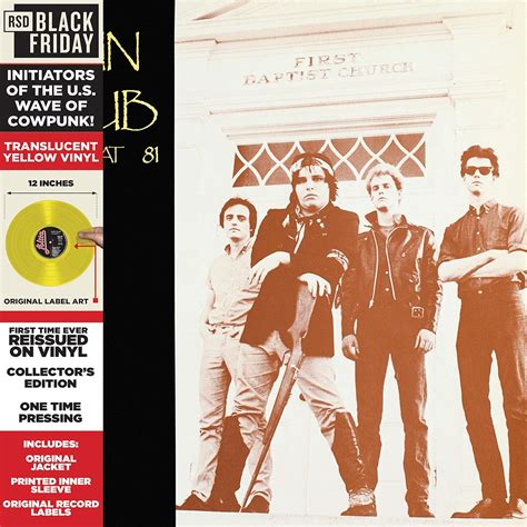 Sex Beat 81 Yellow Vinyl Vinyl Lp The Gun Club Amazonde Musik