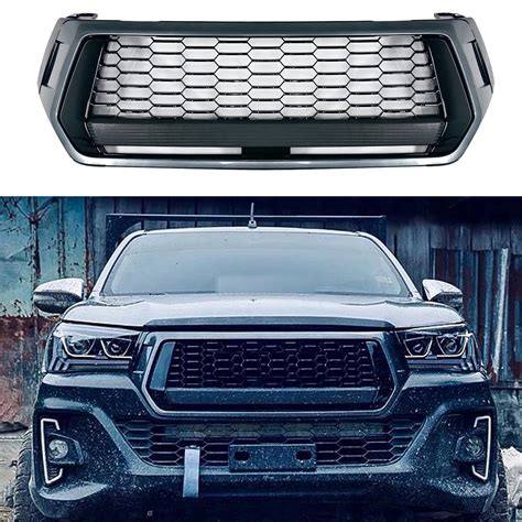 Modified For Hilux Grills Mesh For Hilux Revo Rocco Trd Style 2021