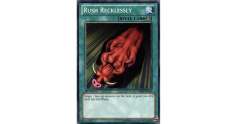 Rush Recklessly Yskr En031 1st Edition Yu Gi Oh Card