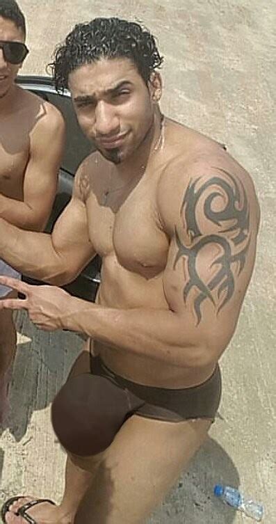 White Fag Musclebound Arab Desi Thug Superiority