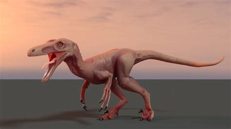 Blender Modeling Timelapse Velociraptor Youtube